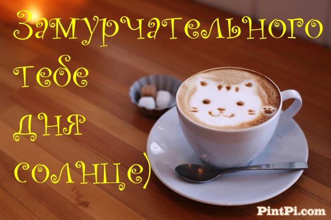 Замурчательного тебе дня солнце)